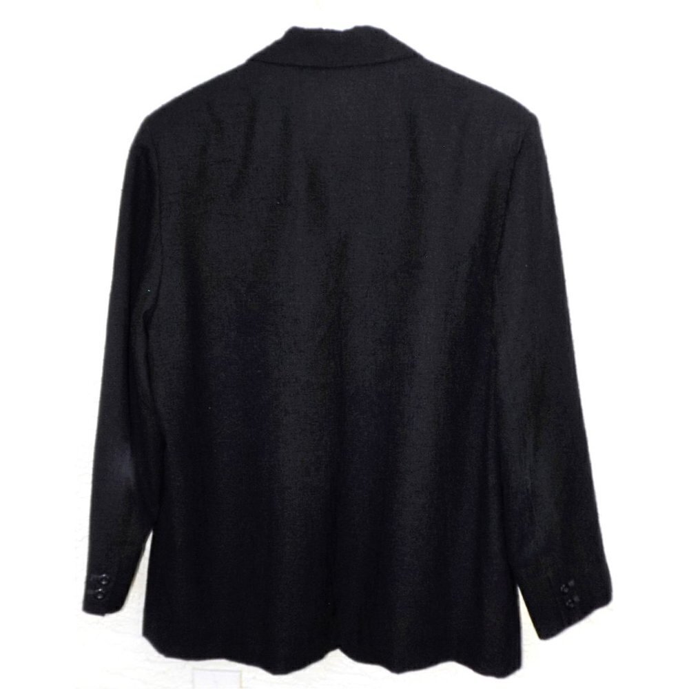 Patchington 16 Black Two Button Blazer Fully Lined - image 3